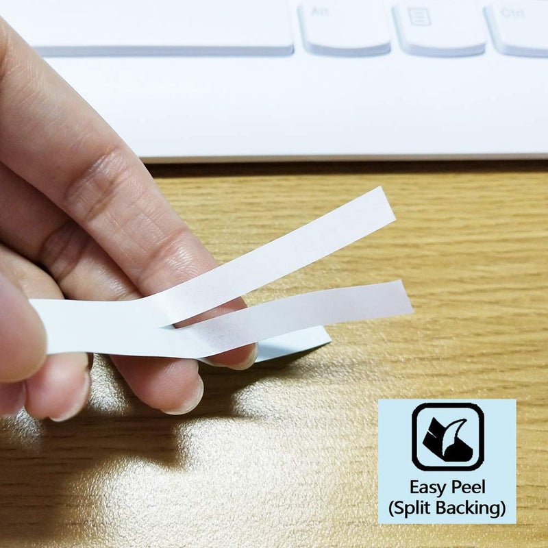 Absonic 3-Pack Tze 141 18mm 0.7" Laminated Clear Tape Compatible for Brother Tze-141 Tze141 Tz-141 Tz141 3/4" Clear P Touch Tze Tz 18mm Label Maker Tape for PTD410 PTD460 PTD400 PTD600 PTD610BT - Image 4